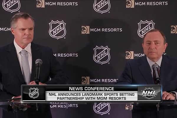 NHL announces partnership with MGM